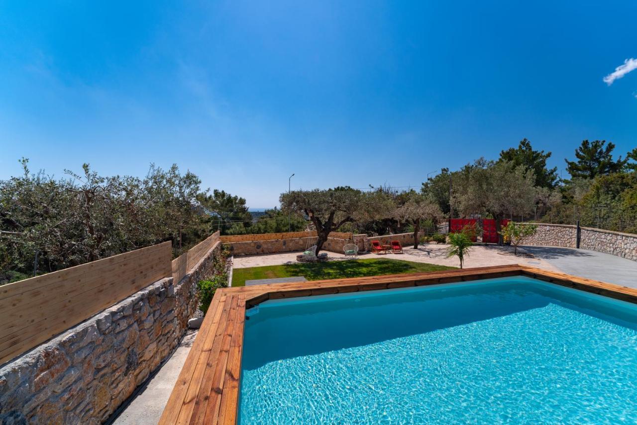 Sea Rock Villa Rodos أرخانجلوس المظهر الخارجي الصورة